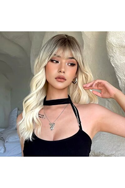favorim peruk Luxury Yeni Sezon Perçemli Ombreli Vip Model