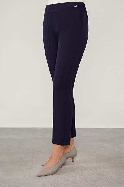Levidor KALEM MODEL BELİ LASTİKLİ CEPLİ KUMAŞ PANTOLON