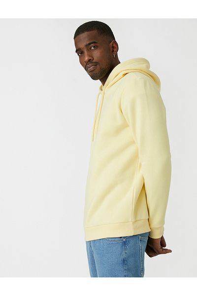 Koton Basic-Sweatshirt mit Kapuze