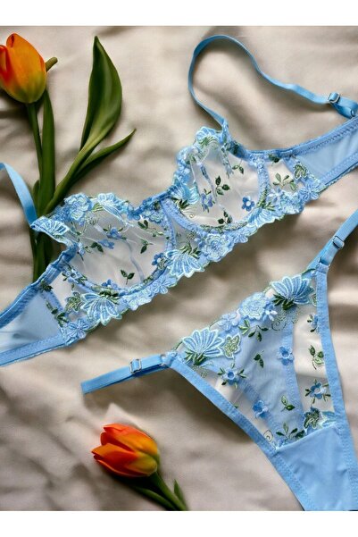 Mark Bells Dantelli bralet takım