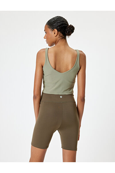 Koton Αθλητικό σουτιέν με λεπτή εφαρμογή με λαιμόκοψη