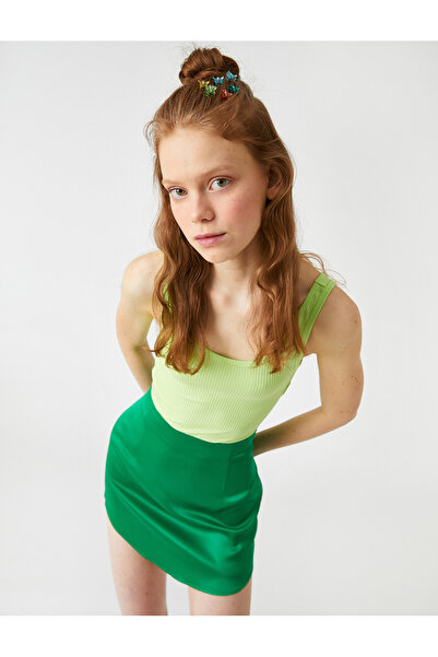 Koton Κοίλο γιακά με ραβδώσεις χοντρούς ιμάντες