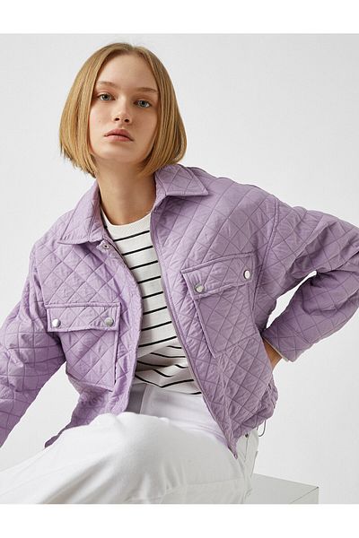Koton Quilted Pocket Jacket