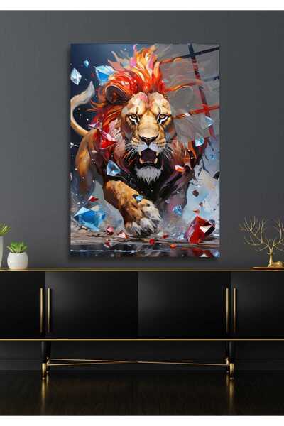 HMDS CONCEPT Pictură pe sticlă Aslan 76