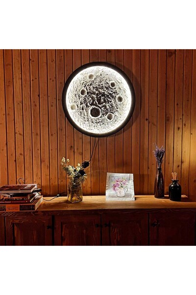 Yasamtohumu Led Işıklı Ay Tablosu
