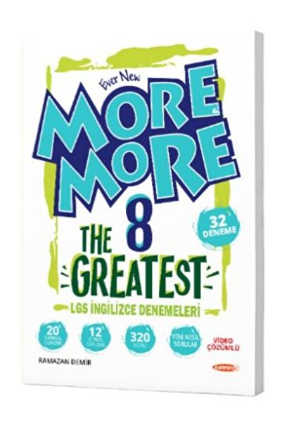 Kurmay Yayınevi More & More 8 The Greatest Lgs Ingilizce Genel Denemeler / Ku...