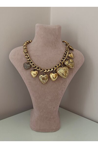 YENGEÇ Kalp Marka Charm Kolye