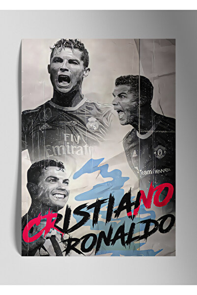 DekorHane Kristijano Ronaldo CR7 - Metalna slika postera