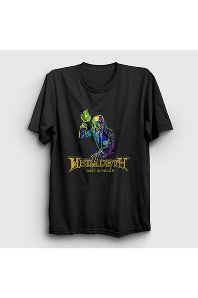Presmono Μπλουζάκι Unisex Black Rust In Peace Megadeth 65858tt