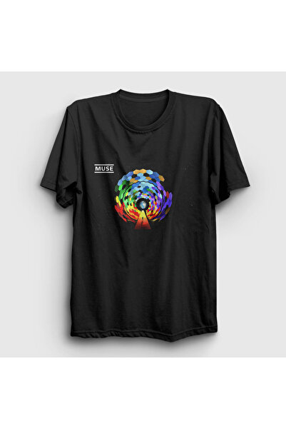 Presmono Resistance Muse Unisex crna T-shirt - 70477tt