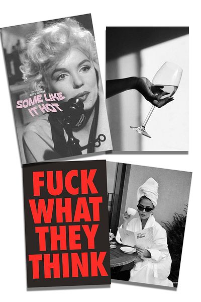 Taranist Αφίσα Vogue Cher Fashion Girl Disco Marilyn Monroe Cheers Κίνα Κίνα