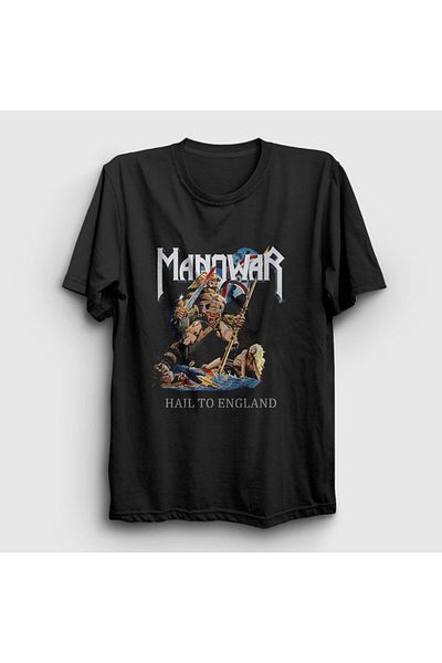 Presmono Μπλουζάκι Unisex Black Hail To England Manowar 63617tt