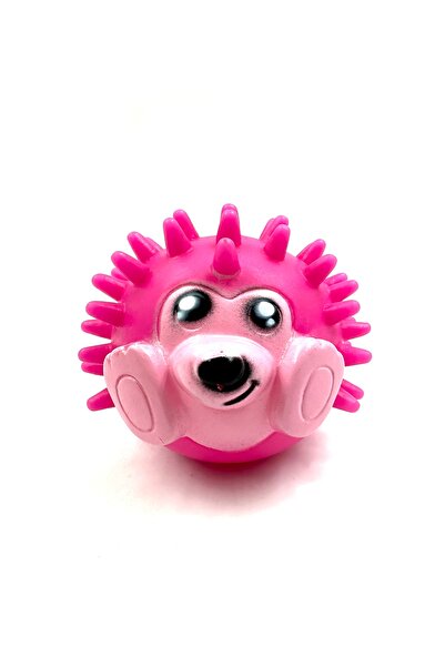 Tasma Market Sesli Kirpi Diş Kaşıyıcı Tartar Önleyici Köpek Oyun Topu Seti 2'li