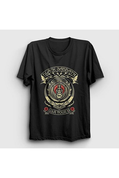 Presmono Μπλουζάκι Unisex Black Obey Black Sabbath 18490tt