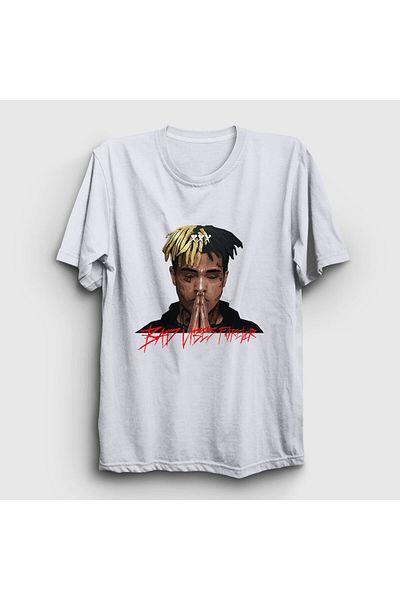 Presmono Tricou alb unisex Forever Xxxtentacion 47670tt