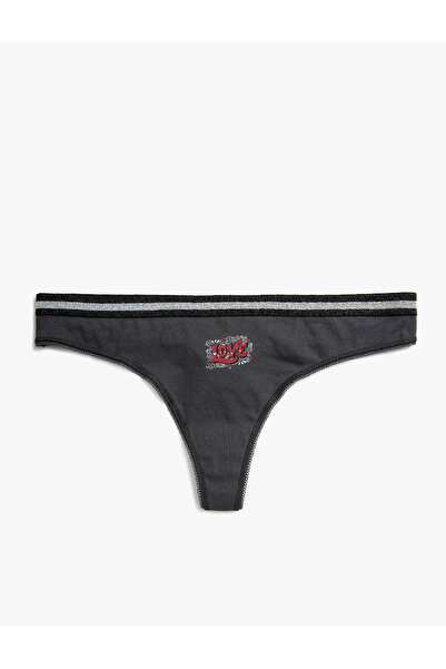 Koton Chiloți cu șnur imprimat Bumbac