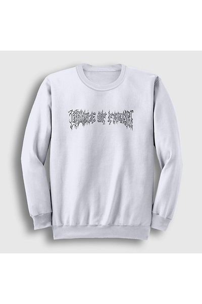 Presmono Φούτερ Unisex White Logo Cradle Of Filth 33784tt