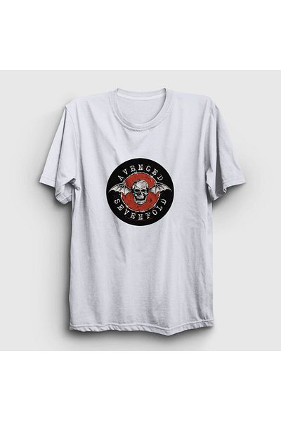 Presmono Μπλουζάκι Unisex Λευκό Κόκκινο Avenged Sevenfold 15961tt