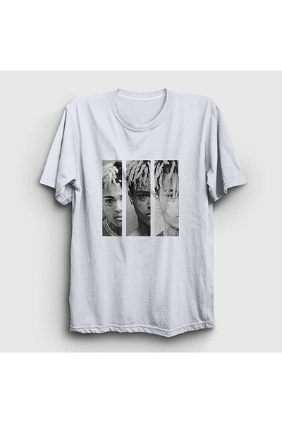 Presmono Μπλουζάκι Unisex Λευκό Three Xxxtentacion 49183tt