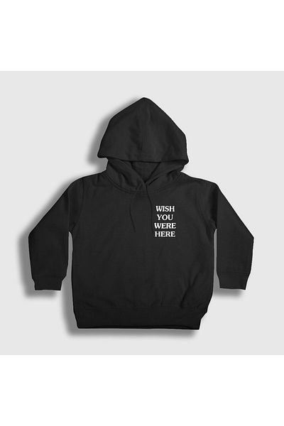 Presmono Унисекс детски черен суитшърт с качулка Wish Astroworld Travis Scott 43531tt