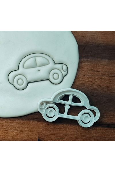 Arsdcraft 2Pcs Car Model Cookie Candy Pulp Mold