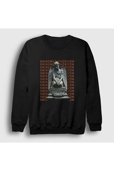 Presmono Унисекс суитшърт Black Angels Bring Me The Horizon 20599tt