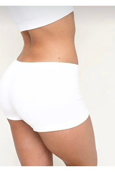 BK Seamless siyah elbise altı şort boxer