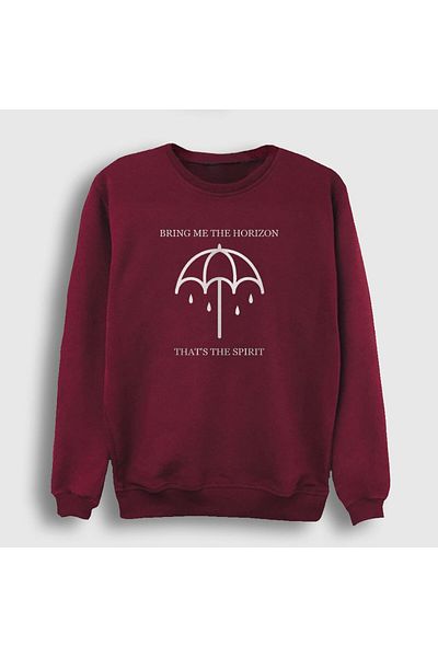 Presmono Hanorac unisex Claret Red Spirit Bring Me The Horizon 21437tt