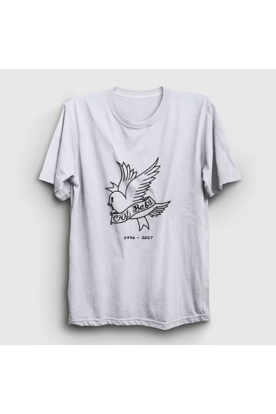 Presmono Μπλουζάκι Unisex White Cry Baby Lil Peep 36549tt