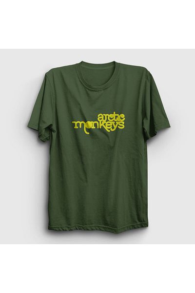 Presmono Μπλουζάκι Unisex Khaki Five Arctic Monkeys 13401tt