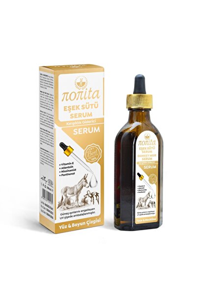 nonita Eşek Sütü Serumu 100 M.l Yüz Ve Boyun Çizgisi Kırışıklık Giderici