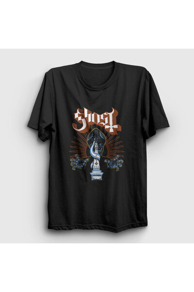 Presmono Unisex crni Argentina Ghost T-shirt 51599tt