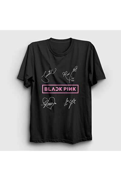 ZOKAWEAR Unisex Black Signs Blackpink T-Shirt 1Zw