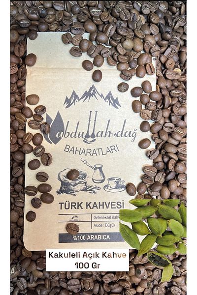 ABDULLAH DAĞ Fresh Roasted Light Roasted Turkish Coffee with Hatay Local Cardamom 100 g