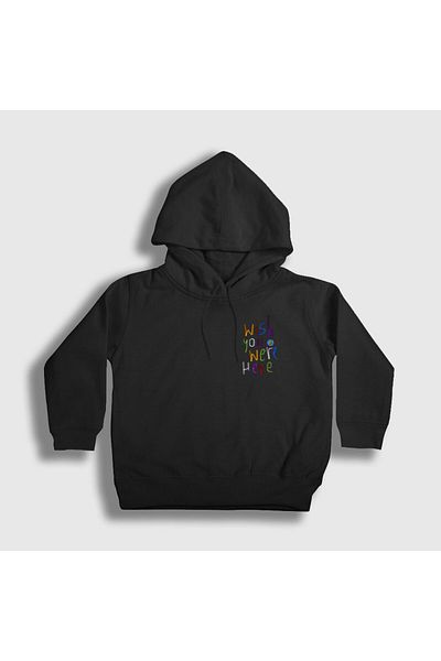 Presmono Детски унисекс суитшърт с качулка Travis Scott Astroworld - черен - 42572tt