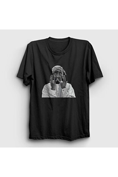 Presmono Tupac Shakur Unisex crna majica Pray T-shirt - 46336tt