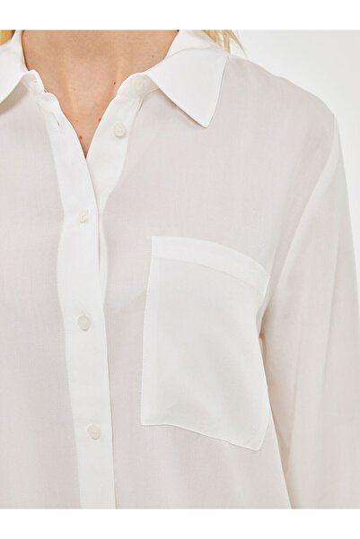 LC Waikiki Lcw Vision Ecru Women's Shirt