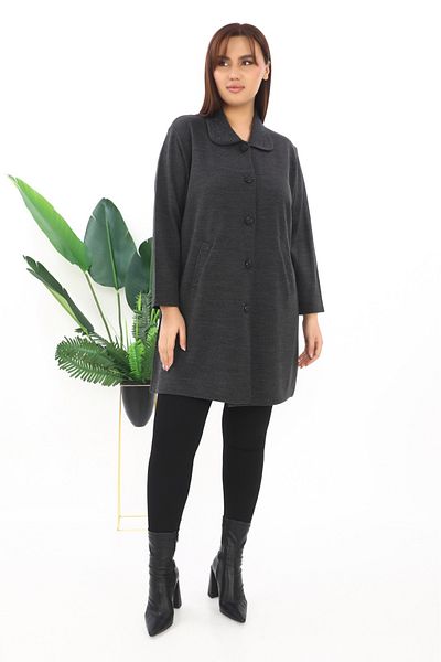 Zeynep Örme Collared Mother Cardigan
