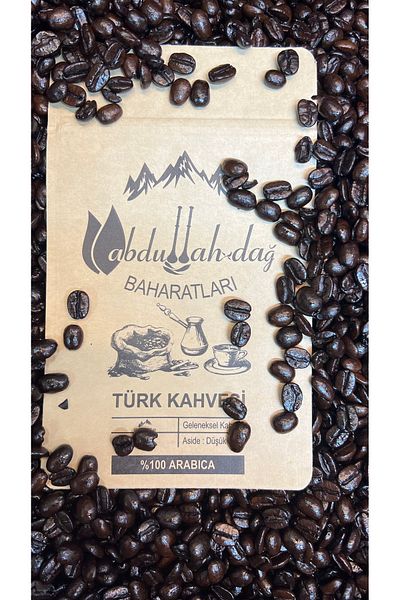ABDULLAH DAĞ Hatay Local Less Roasted Fresh Dark Roasted Double Roasted Turkish Coffee 100 g