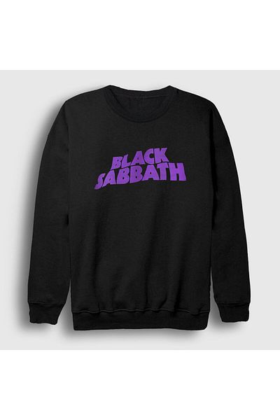 Presmono Унисекс черен суитшърт Black Sabbath 17393tt