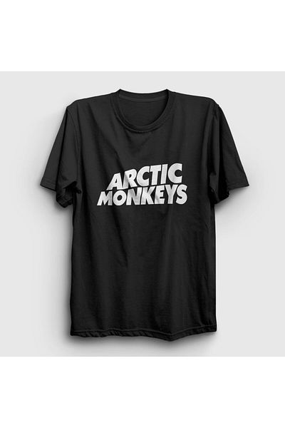 Presmono Μπλουζάκι Unisex Μαύρο λογότυπο Arctic Monkeys 14267tt