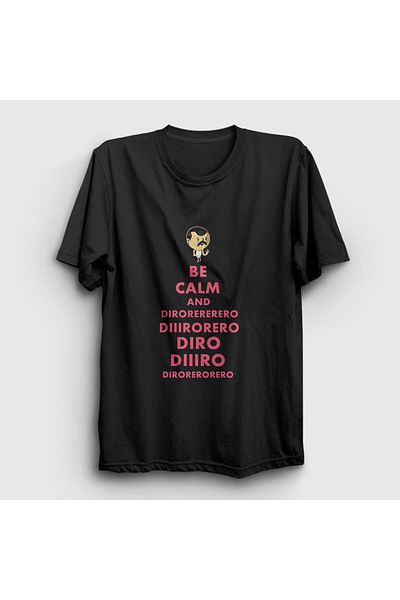 Presmono Μπλουζάκι Unisex Black Be Calm Queen Freddie Mercury 34191tt
