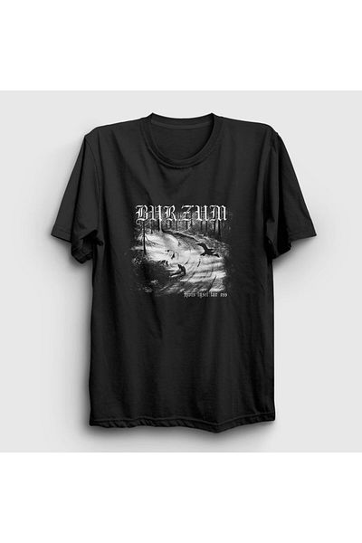 Presmono Μπλουζάκι Unisex Μαύρο Lyset Burzum 23867tt
