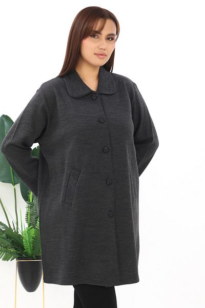 Zeynep Örme Collared Mother Cardigan