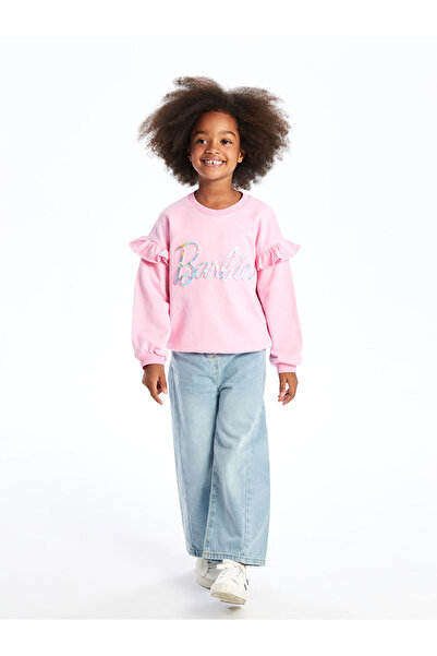 LC Waikiki Indigo Elastic Waist Basic Baby Girl Jean Pants