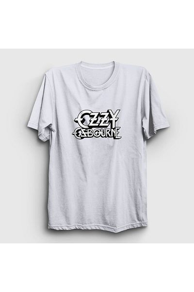Presmono Μπλουζάκι Unisex Λευκό λογότυπο Ozzy Osbourne 39302tt
