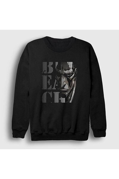 Presmono Φούτερ Unisex Μαύρο Zaraki Kenpachi Anime Bleach 128591 ττ