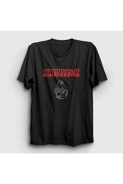 Presmono Μπλουζάκι Unisex Black Logo V2 Scorpions 109599 ττ