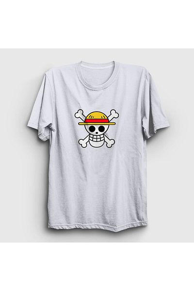 Presmono Μπλουζάκι Unisex White Logo Anime One Piece 135550 ττ