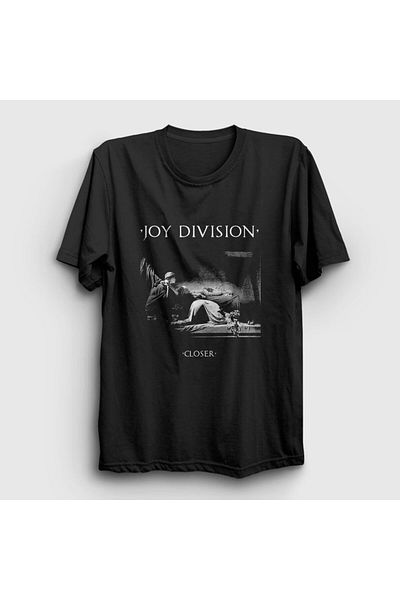 Presmono Μπλουζάκι Joy Division Unisex Μαύρο - 87440tt